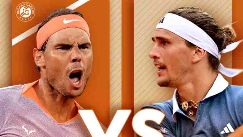 Tennis schedule today 27/5: Nadal Zverev in the first round of Roland Garros - Photo 1