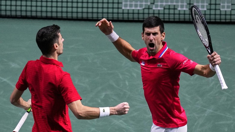 Tennis schedule today 3/12: Semifinal 1 Davis Cup 2021 - Serbia vs Croatia - Photo 2