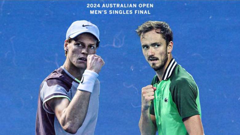 The Australian Tennis Schedule expanded 2024: When did Medvedev meet Sinner? - Photo 1