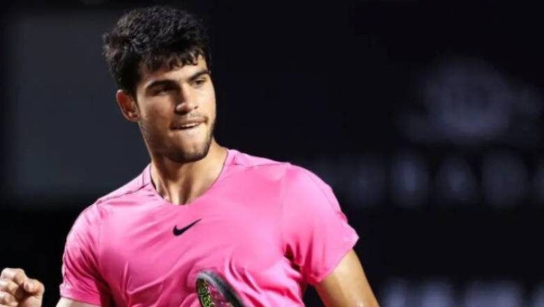 The opponent gave up, Alcaraz's speed in the quarterfinals of Indian Wells Masters - Photo 1