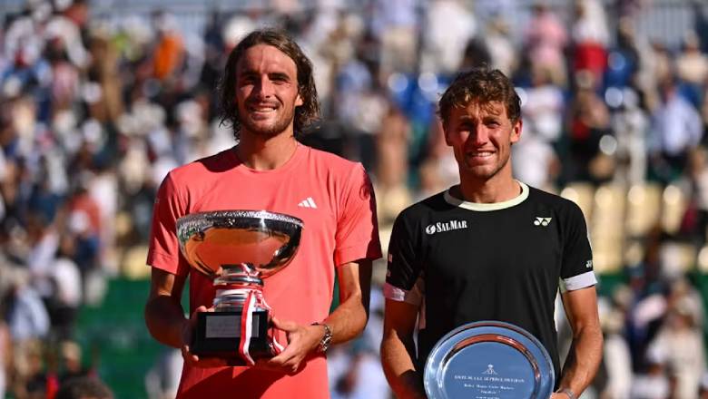 Tsitsipas wins easily Casper Ruud, the third time champion Monte Carlo Masters - Photo 1