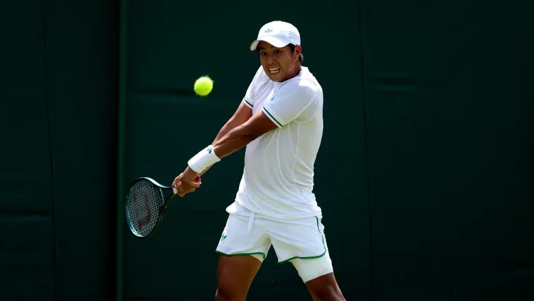 Vietnamese original player learned the first match in Wimbledon - Photo 1