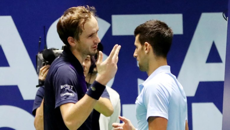 Why did Medvedev give up in the semi -final Astana Open 2022 with Djokovic? - Photo 1