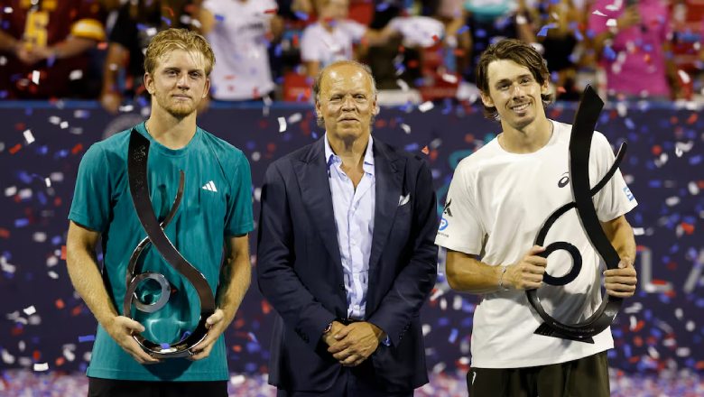 Save 3 match point, De Minaur spectacularly in the Washington Open final - Photo 2