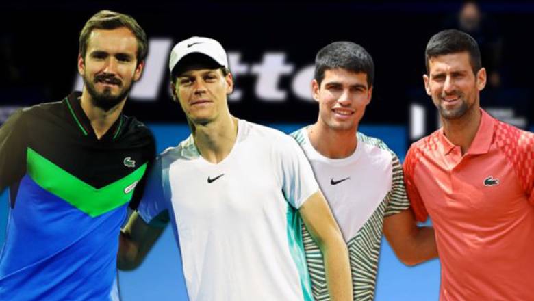 ATP Finals 2023: Medvedev meets Sinner, Djokovic fight Alcaraz - Photo 1