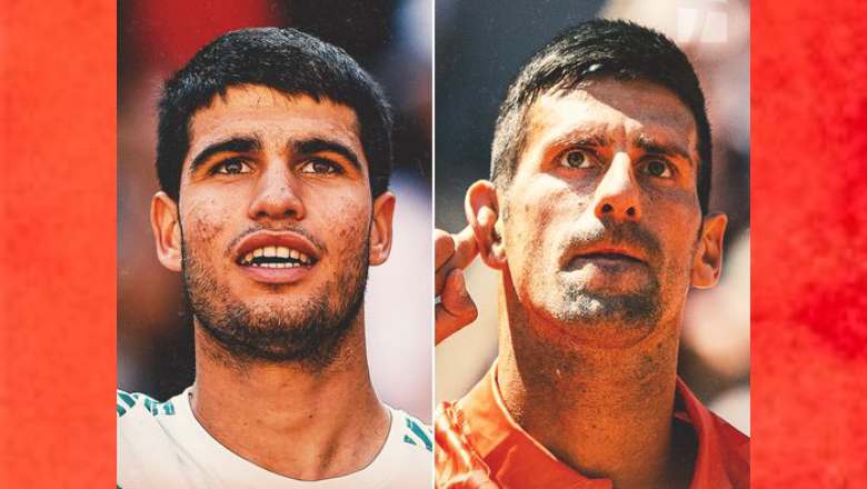 Roland Garros tennis schedule on June 9: Male semifinals - Djokovic vs Alcaraz - Photo 1