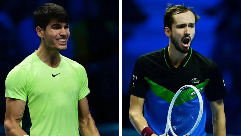 Schedule today 17/11: ATP Finals Group Group - Alcaraz fight Medvedev - Photo 1