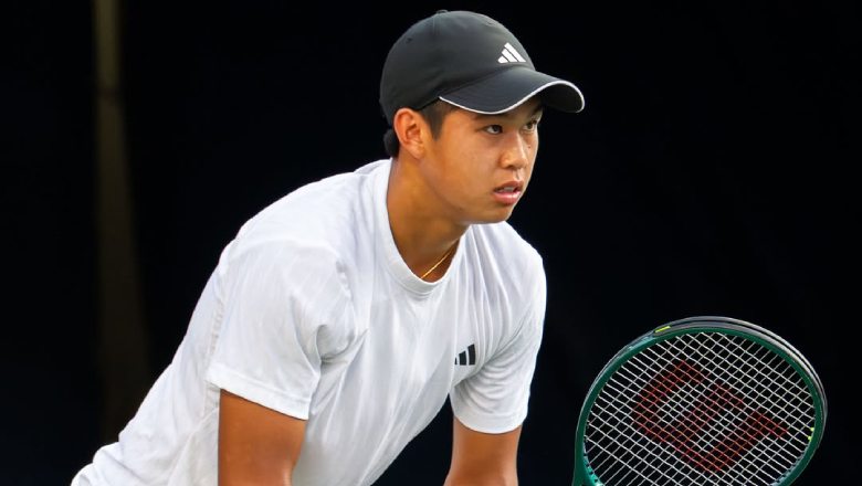 Learner Tien won the player higher than 2 meters, advanced at Canadian Open 2025 - Photo 2
