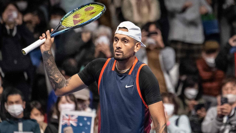 'Hua boy' Kyrgios withdrew from the JAPAN Open 2022 quarter -finals at the last minute - Photo 1
