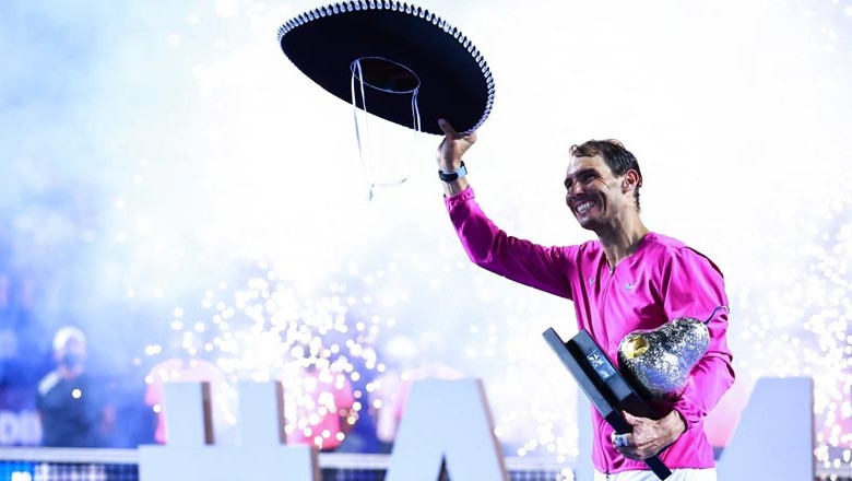 Nadal won the Mexican Open, extending the destructive form in early 2022 - Photo 2