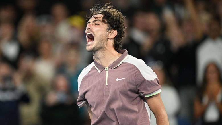 Djokovic won the speedy mannarino, meeting Fritz in the Australian quarterfinals expanding 2024 - Photo 2