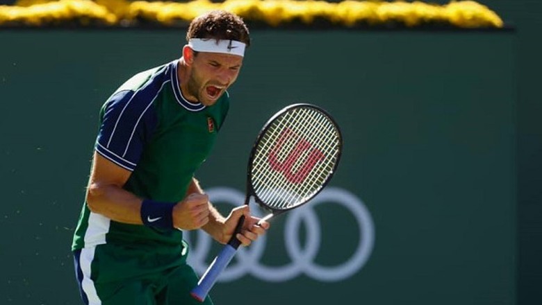 Medvedev lost Dimitrov in round 4 Indian Wells Masters - Photo 2