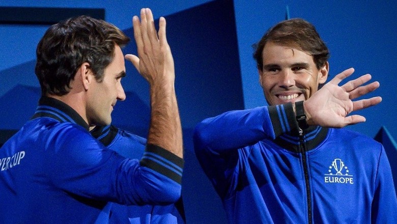 Nadal and Federer invite each other 'Sword Sword Bich' in Laver Cup 2022 - Photo 2