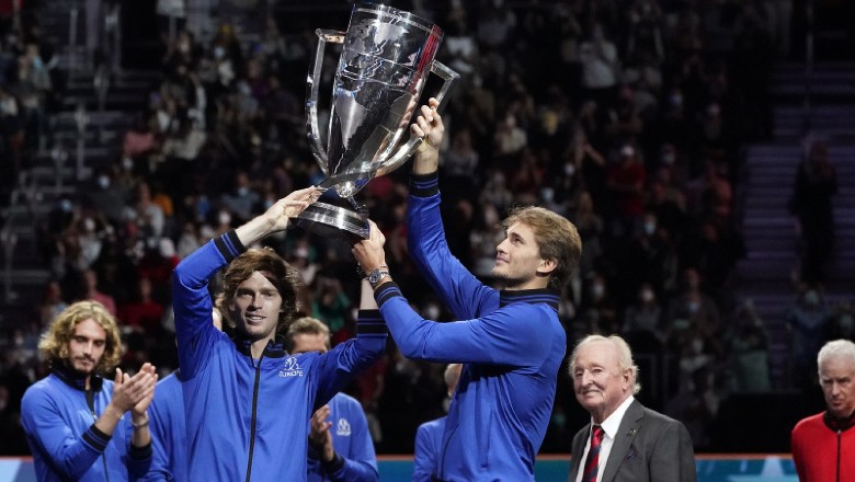 The European team won overwhelming 14-1, the fourth consecutive Laver Cup - Photo 2