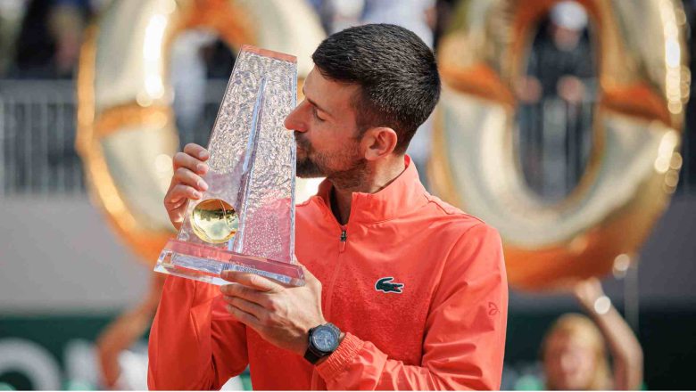 Djokovic won the Geneva Open 2025, officially reached 100 titles - Photo 2