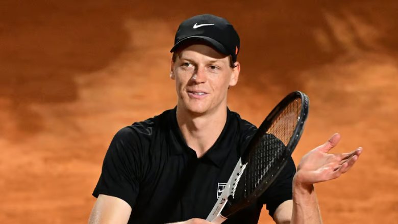 Ruud lost carpet in the quarterfinals of Rome Masters, only won 1 game before Sinner - Photo 2