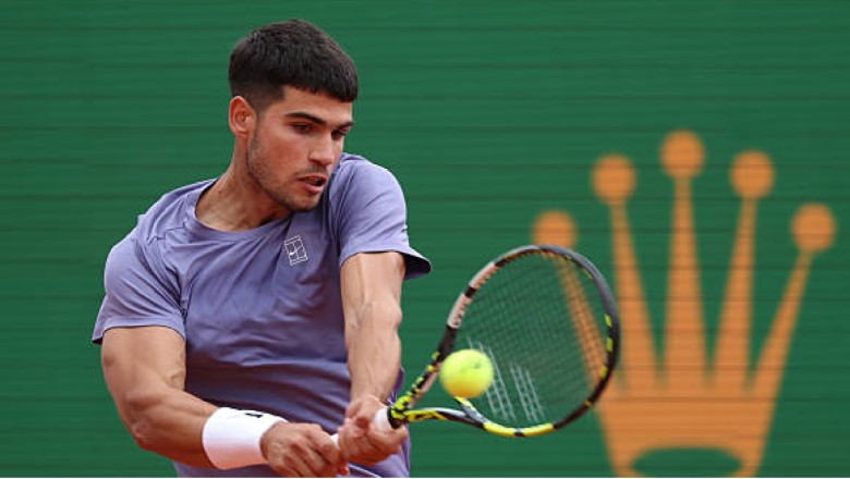 Alcaraz upstream in round 3 Monte Carlo Masters 2025 - Photo 2