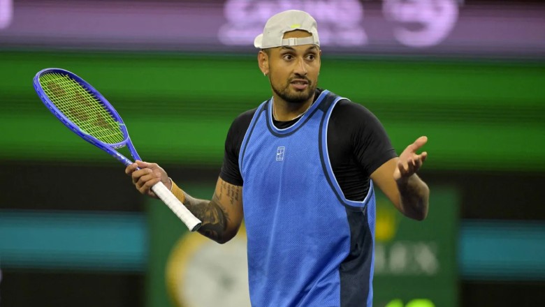Kyrgios burst into tears, withdraw from Indian Wells Masters in round 1 - Photo 2