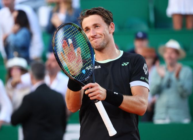 Djokovic loses shock Casper Ruud, lost tickets Monte Carlo Masters 2024 - Photo 2