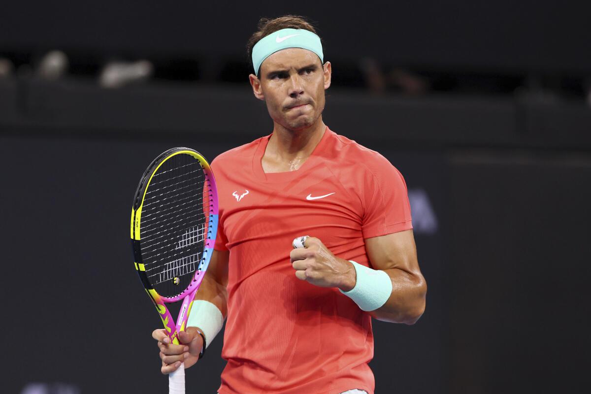 Nadal wins Kubler, won tickets to the quarterfinals of Brisbane International 2024 - Photo 2