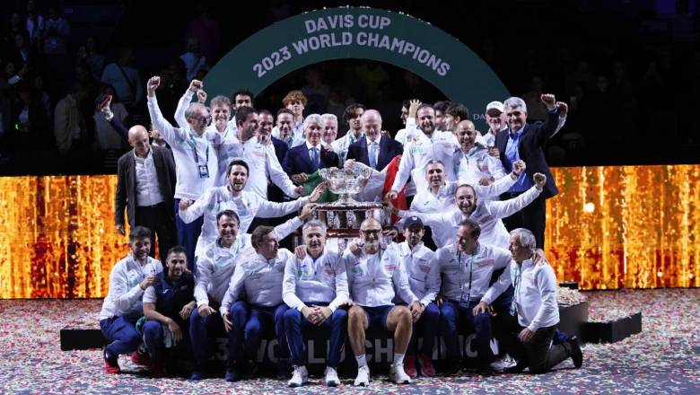 Sinner and Arnaldi helped Italy to win the Davis Cup after nearly 50 years of waiting - Photo 2