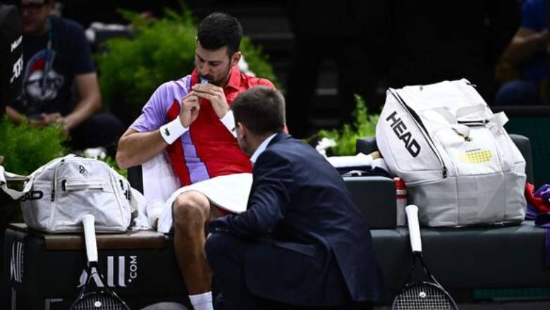 Djokovic was 'chased' by Cao Cao in Paris Masters: 'The time I went to the toilet was more than on the field' - Photo 2