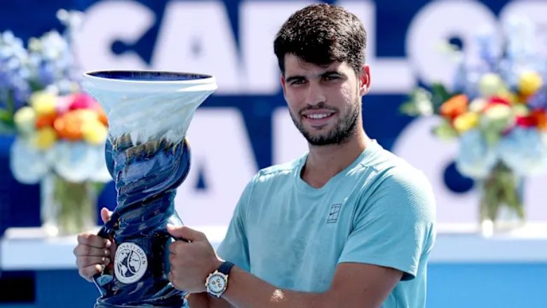 Alcaraz gave up after 23 minutes, Alcaraz was crowned Cincinnati Masters for the first time - Photo 2