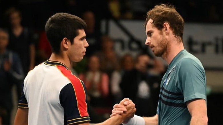 18 -year -old star Alcaraz defeated Murray in the second round of Vienna Open - Photo 1