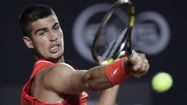 'Little Nadal' Alcaraz is upstream in the second round of Rio Open 2022 - Photo 1