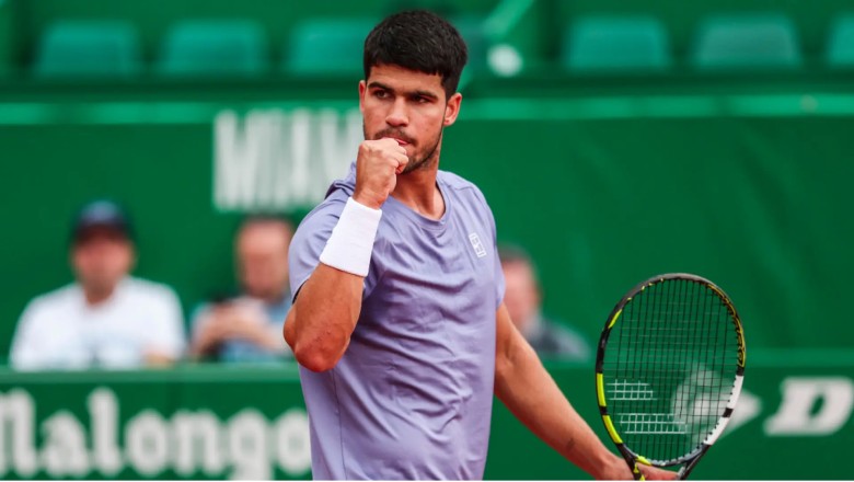 Alcaraz first reached the final of Monte Carlo Masters, competing with Musetti - Photo 1