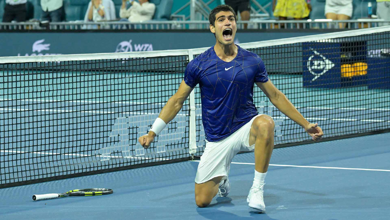 Alcaraz lowered Kecmanovic after 3 sets, met a Medvedev tennis player in the semi -finals of Miami Open - Photo 2