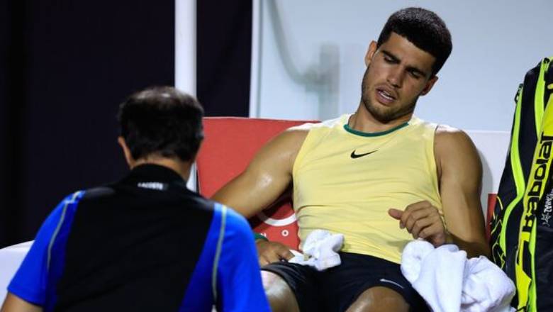 Alcaraz has ankle injury, withdraw from Rio Open in the first round - Photo 1