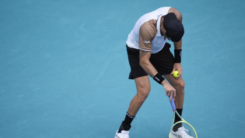 Berrettini almost fainted when fighting Murray at Miami Open 2024 - Photo 1