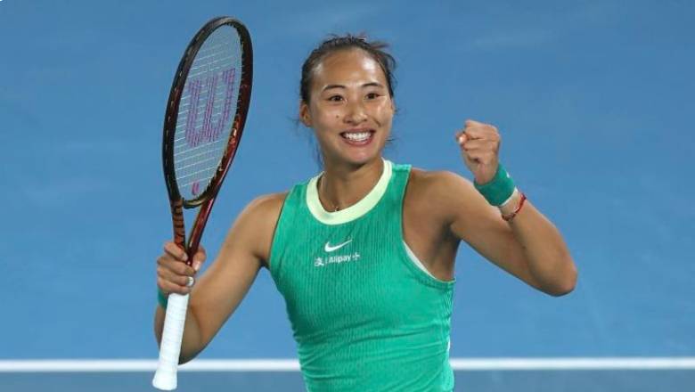 Chinese player Zheng Qinwen makes a history with the Australian final ticket expansion 2024 - Photo 1