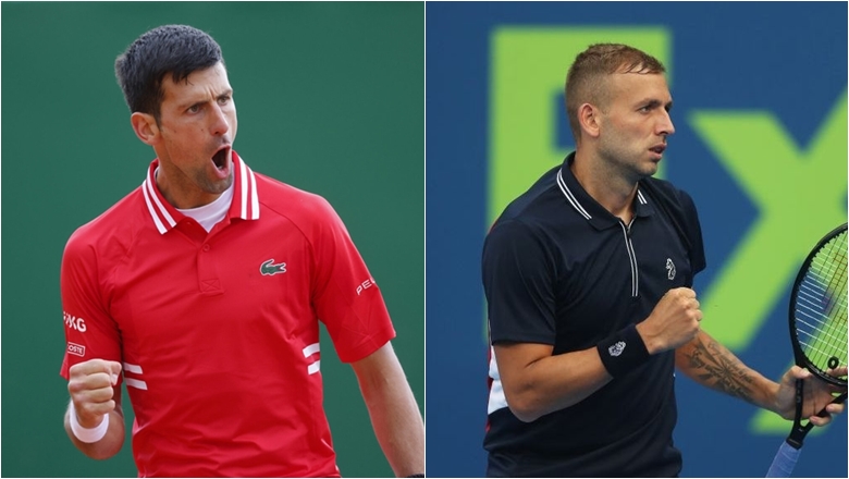 Comments Tennis Novak Djokovic vs Daniel Evans, 16:00 on 15/4 - Photo 1
