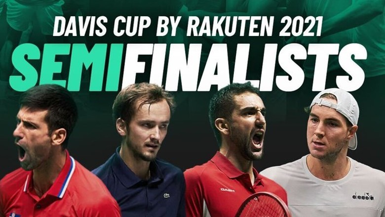 Determine 2 Davis Cup semi -finals 2021: Djokovic meets Medvedev in the final? - Photo 1