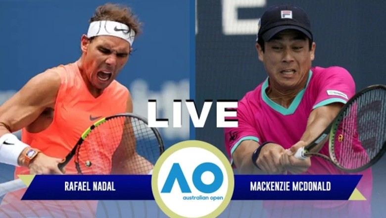 Directly Nadal vs McDonald's tennis tennis, round 2 expanded - 11:00 on January 18 - Photo 1