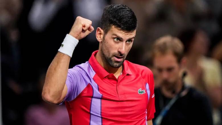 Djokovic 'sucked away' in the third round, recreated the final of Paris Masters 2022 with Rune - Photo 1