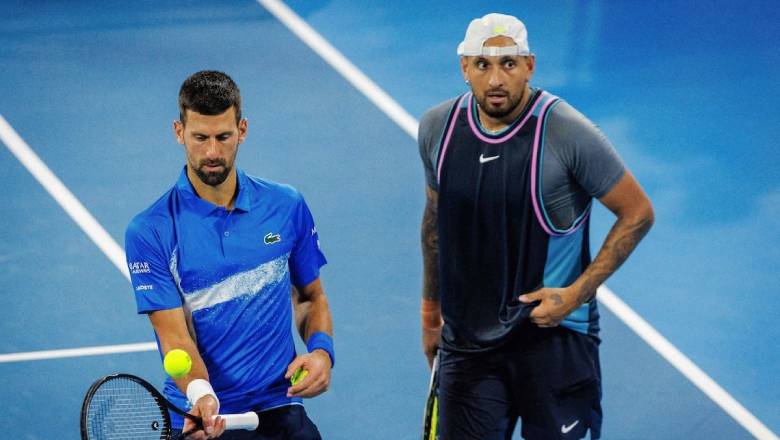 Djokovic and Kyrgios lost to the No. 1 seed, stopped in the second round of Brisbane - Photo 1
