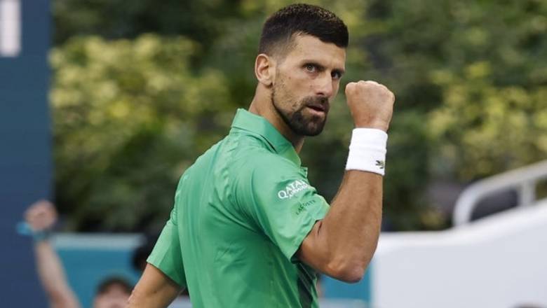 Djokovic in the semi -finals of Miami Open, break the record of Federer - Photo 1
