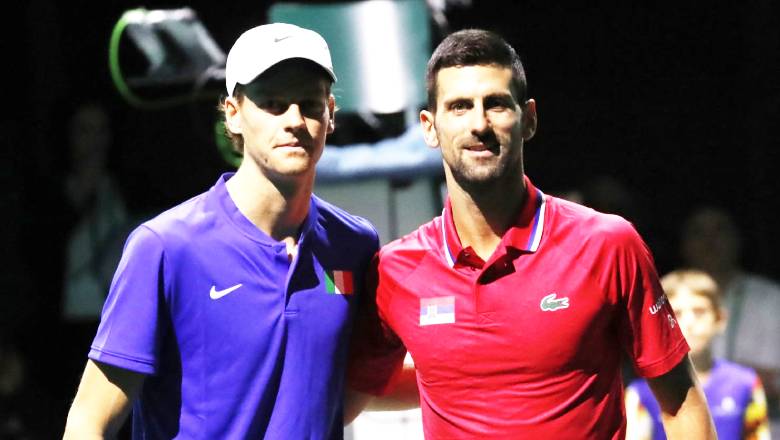 Djokovic lost to Sinner for 2 consecutive games, Serbia stopped in the semi -finals of Davis Cup 2023 - Photo 1