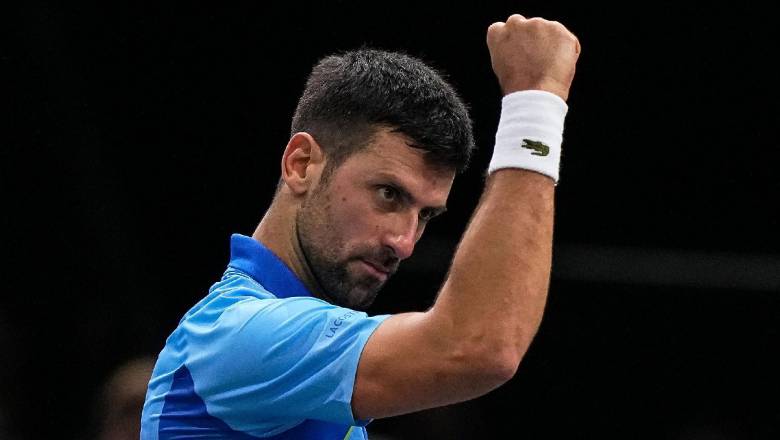 Djokovic upstream defeat RubleV, met Dimitrov in the Paris Masters final - Photo 1