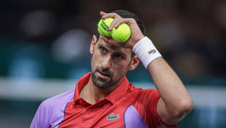 Djokovic was 'chased' by Cao Cao in Paris Masters: 'The time I went to the toilet is more than on the field' - Photo 1
