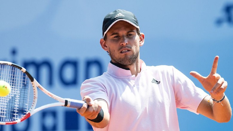 Dominic thiem upstream in round 2 Swiss Open - Photo 1