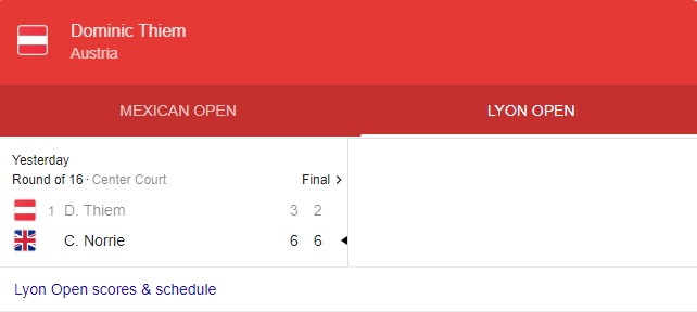 Direct Dominic thiem vs Cameron Norrie tennis, 20:00 today 20/5 - Photo 2
