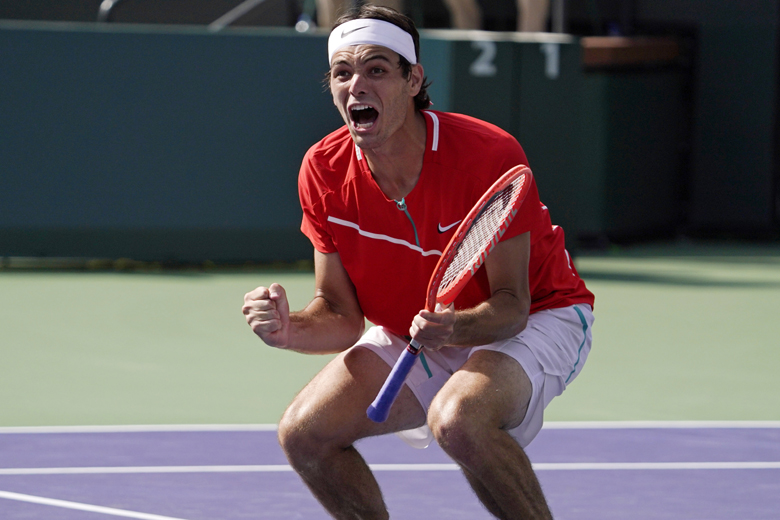 Fritz lowered Rubleev after 2 sets, waiting for Nadal in the Indian Wells Masters 2022 Final - Photo 1