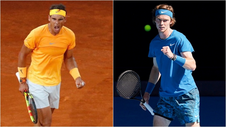 Judges Tennis Rafael Nadal vs Andray Rubleev, 20h30 on 16/4 - Photo 1