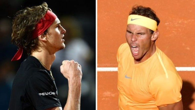 Judgment of Tennis Rafael Nadal vs Alexander Zverev - The Middle Finals of Italian Open, 17:00 Today May 14 - Photo 1