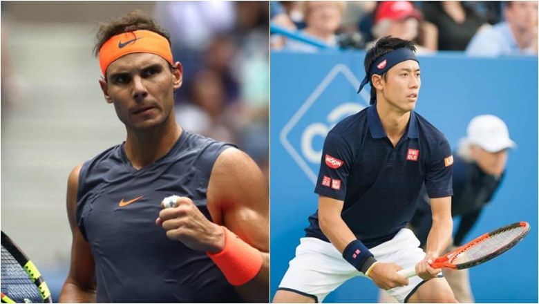 Judgment of Tennis Rafael Nadal vs Kei Nishikori, 21:00 on April 22 - Photo 1