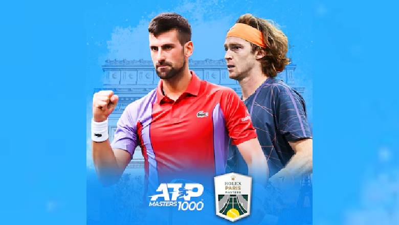 Direct Djokovic vs Rubleev tennis, Paris Masters semi -final - 23:00 on 4/11 - Photo 1